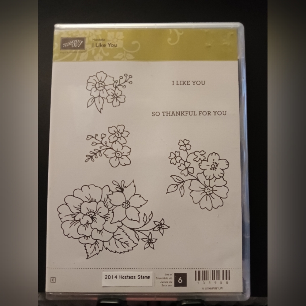 Stampin' Up! I Like You Floral Stamp Set